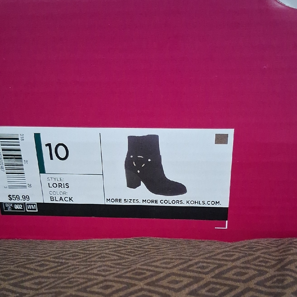 Oris Women's Black Ankle Booties